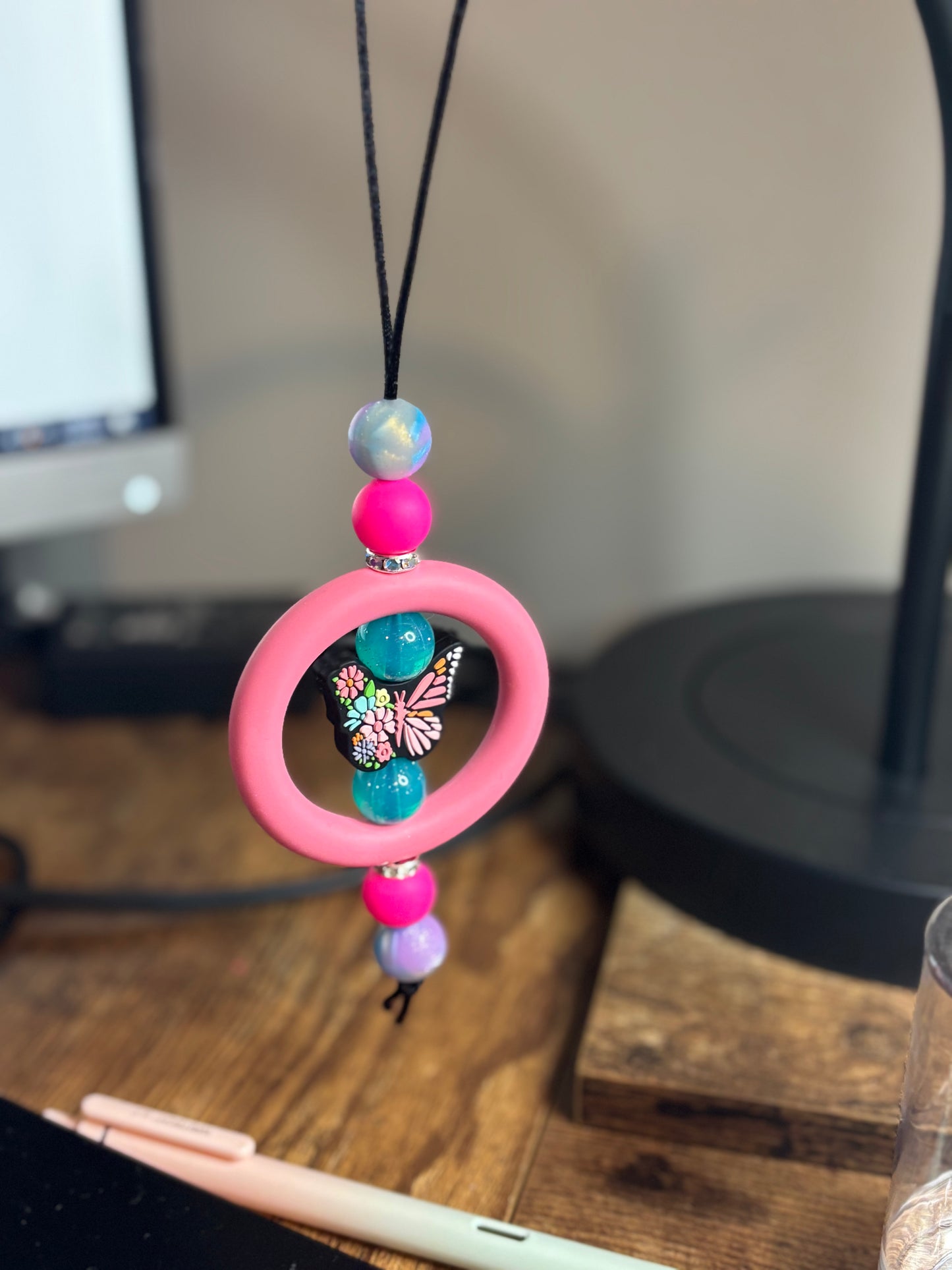 Car charm- butterfly