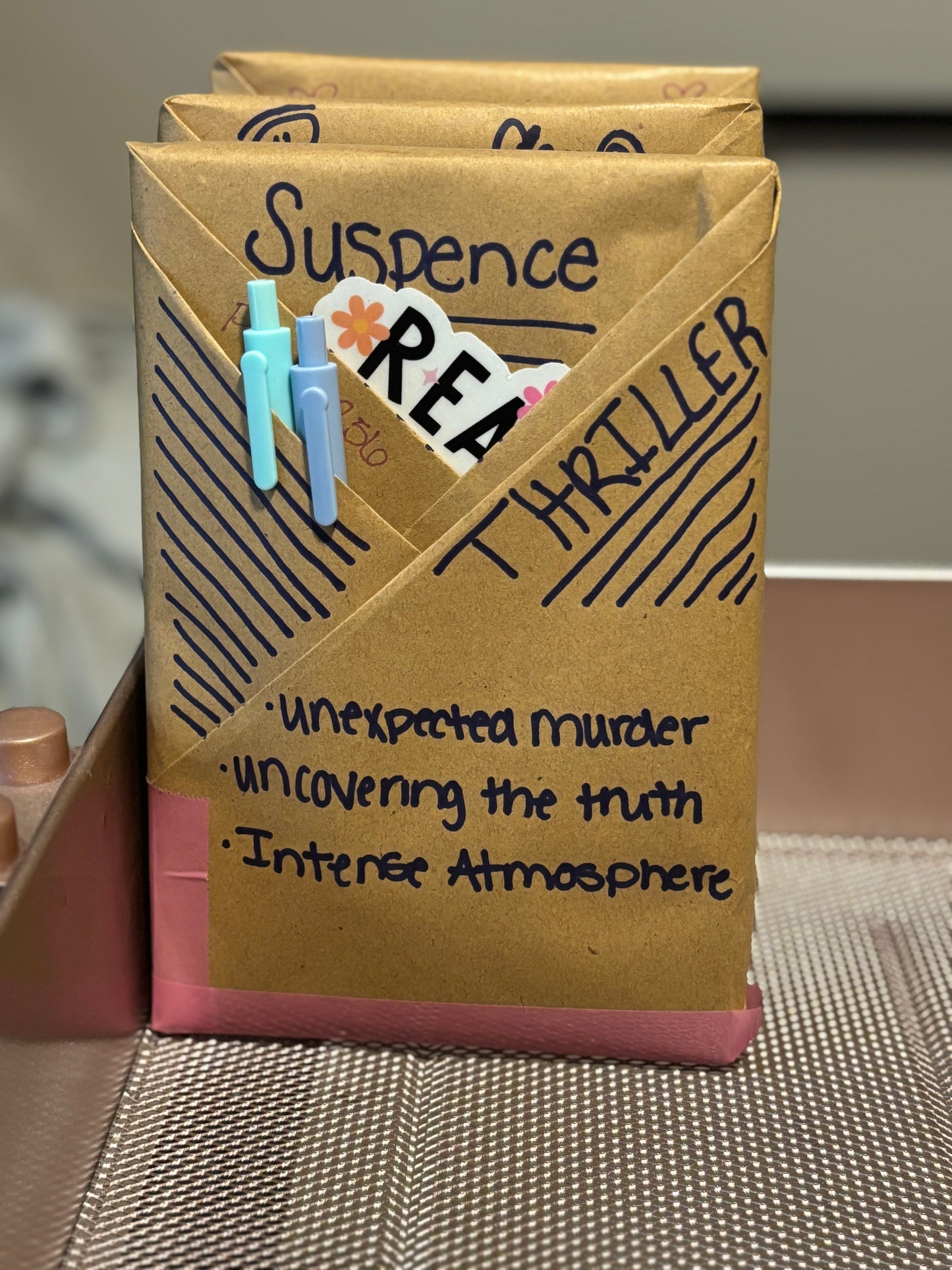 Blind date with a book-Suspense thriller